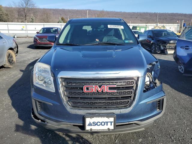 2GKFLSEK0H6176951 - 2017 GMC TERRAIN SLE BLUE photo 5