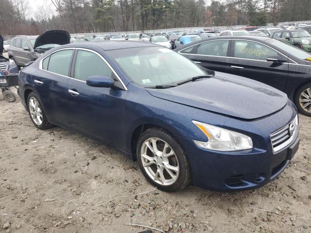 1N4AA5APXDC848438 - 2013 NISSAN MAXIMA S BLUE photo 4