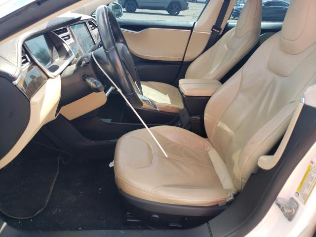 5YJSA1CN8DFP24125 - 2013 TESLA MODEL S თეთრი ფოტო 7