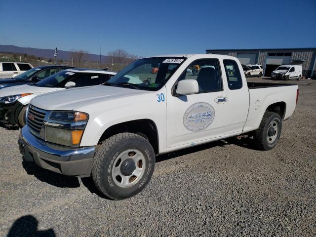 1GTJ6LFE5B8106858 - 2011 GMC CANYON WHITE photo 1