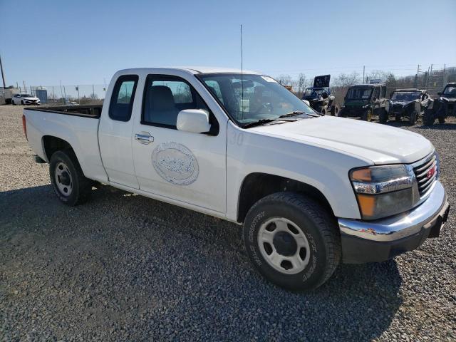 1GTJ6LFE5B8106858 - 2011 GMC CANYON WHITE photo 4