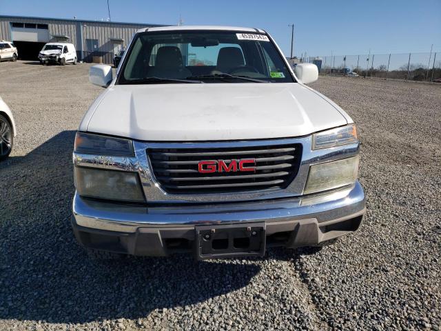 1GTJ6LFE5B8106858 - 2011 GMC CANYON WHITE photo 5