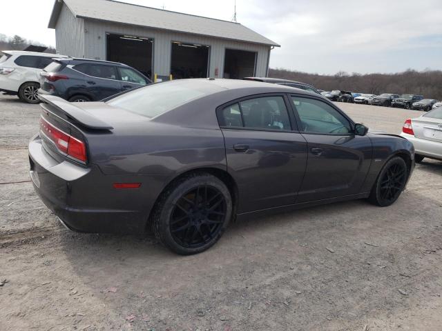 2C3CDXHG8EH301313 - 2014 DODGE CHARGER SXT GRAY photo 3