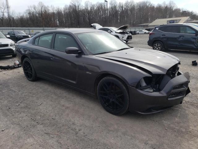 2C3CDXHG8EH301313 - 2014 DODGE CHARGER SXT GRAY photo 4