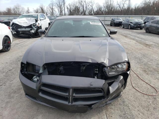 2C3CDXHG8EH301313 - 2014 DODGE CHARGER SXT GRAY photo 5