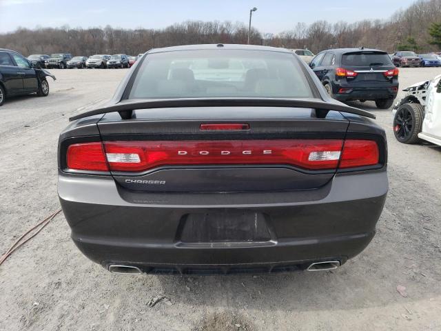 2C3CDXHG8EH301313 - 2014 DODGE CHARGER SXT GRAY photo 6