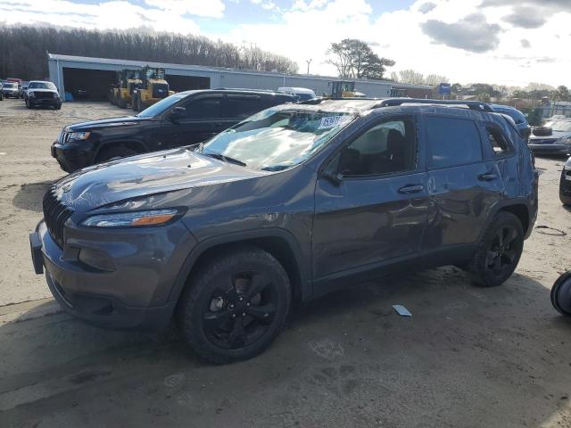 1C4PJMDX3JD500979 - 2018 JEEP CHEROKEE LIMITED GRAY photo 1