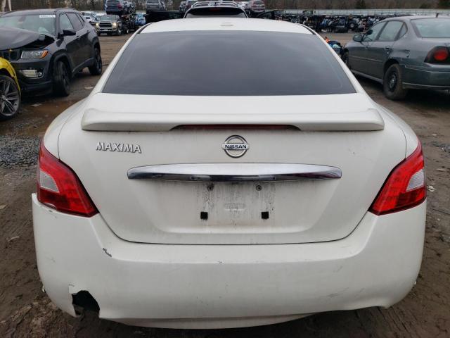 1N4AA5AP2AC803005 - 2010 NISSAN MAXIMA S WHITE photo 6