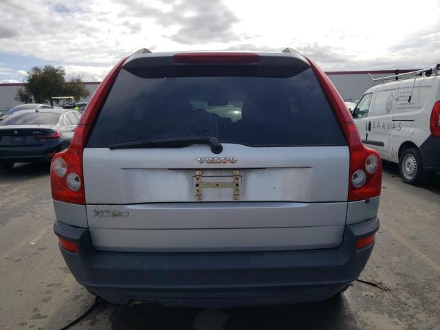 YV4CY592X61271042 - 2006 VOLVO XC90 SILVER photo 6