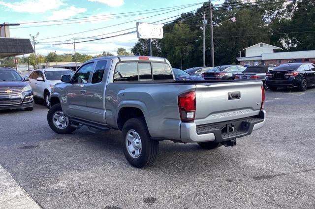 5TFRZ5CN9LX088768 - 2020 TOYOTA TACOMA ACCESS CAB SILVER photo 3