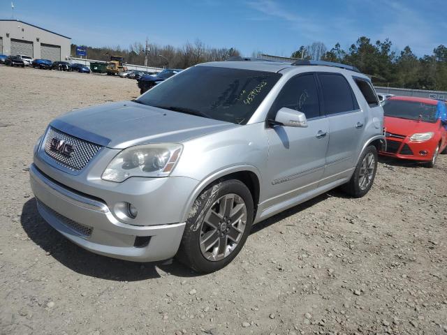 1GKKRTED6CJ393002 - 2012 GMC ACADIA DENALI SILVER photo 1