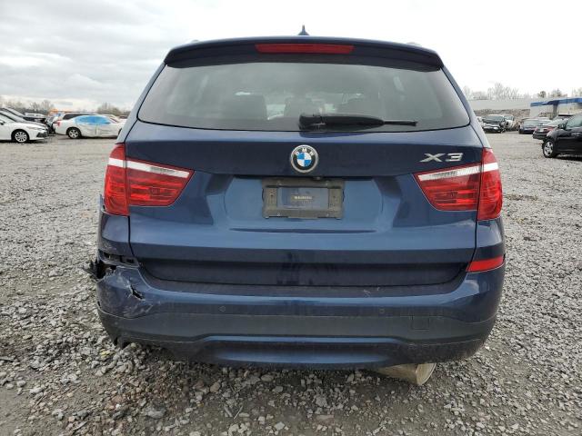 5UXWZ7C33H0V90509 - 2017 BMW X3 SDRIVE28I BLUE photo 6