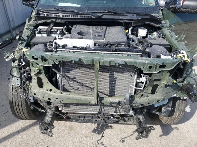 5TFLA5AB9NX014484 - 2022 TOYOTA TUNDRA CREWMAX SR GREEN photo 11