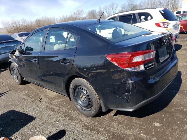 4S3GKAA61J3616274 - 2018 SUBARU IMPREZA BLACK photo 2