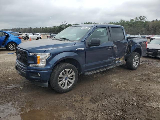 1FTEW1E58JKD05069 - 2018 FORD F150 SUPERCREW BLUE photo 1