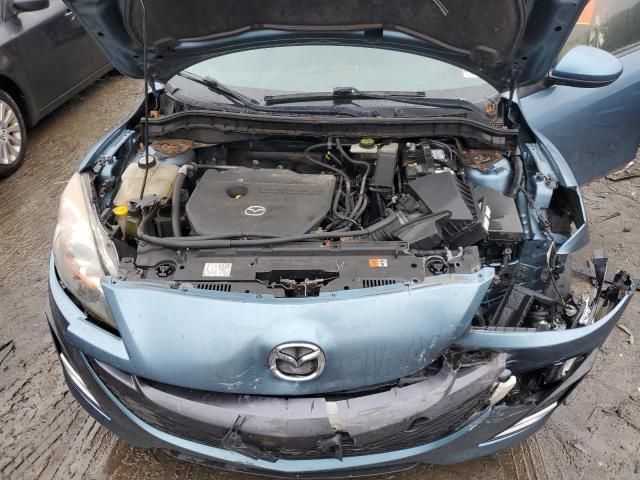 JM1BL1K63B1466039 - 2011 MAZDA 3 S BLUE photo 11