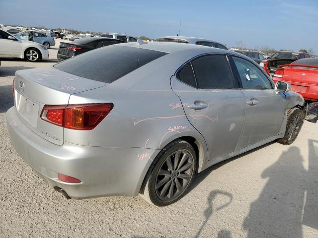 JTHCK262292029463 - 2009 LEXUS IS 250 SILVER photo 3