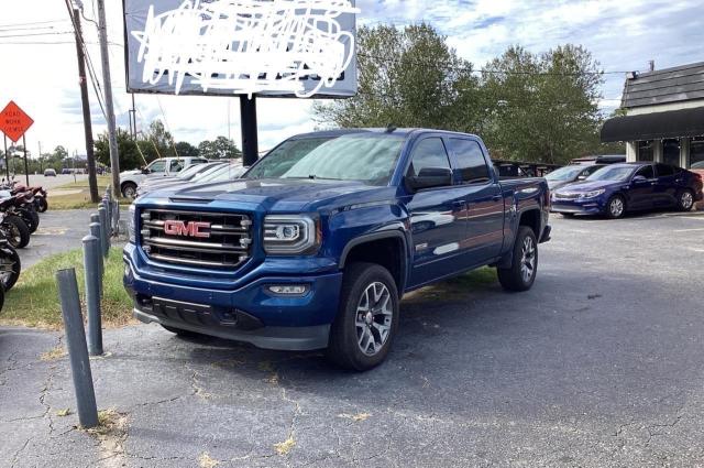 3GTU2NEC8HG124102 - 2017 GMC SIERRA K1500 SLT BLUE photo 2