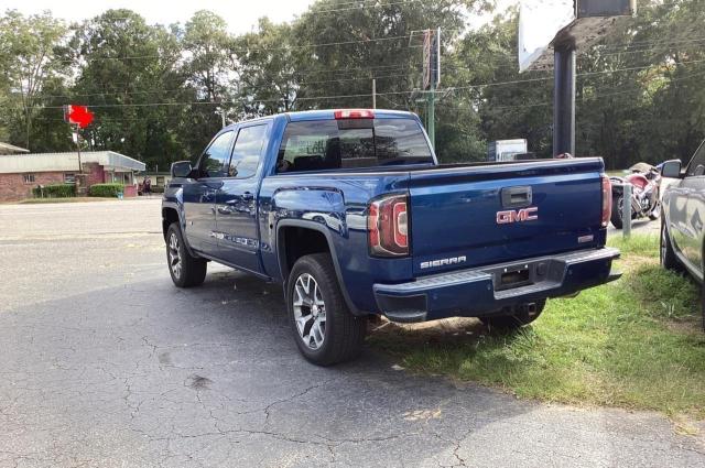 3GTU2NEC8HG124102 - 2017 GMC SIERRA K1500 SLT BLUE photo 3