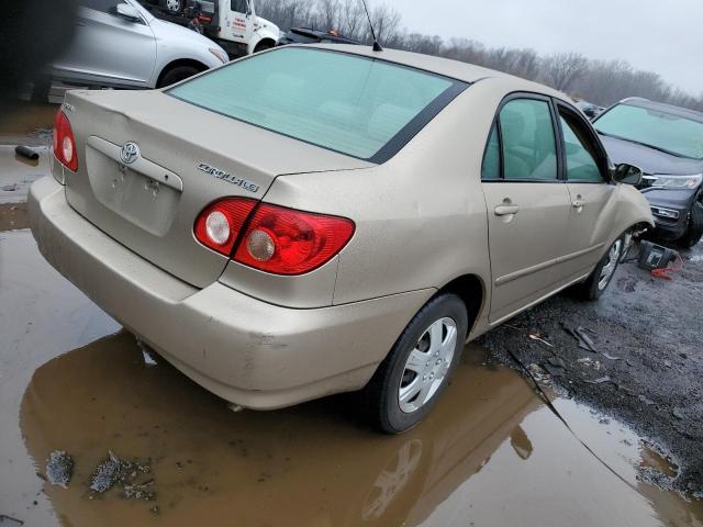 2T1BR30EX7C853775 - 2007 TOYOTA COROLLA CE TAN photo 3