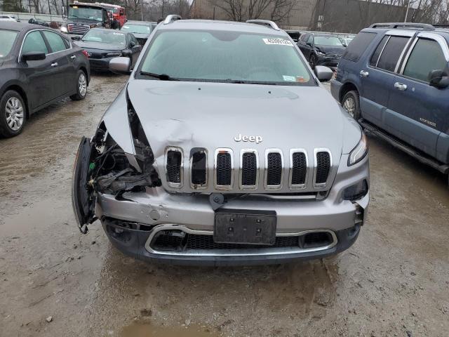 1C4PJMDSXEW174533 - 2014 JEEP CHEROKEE LIMITED GRAY photo 5