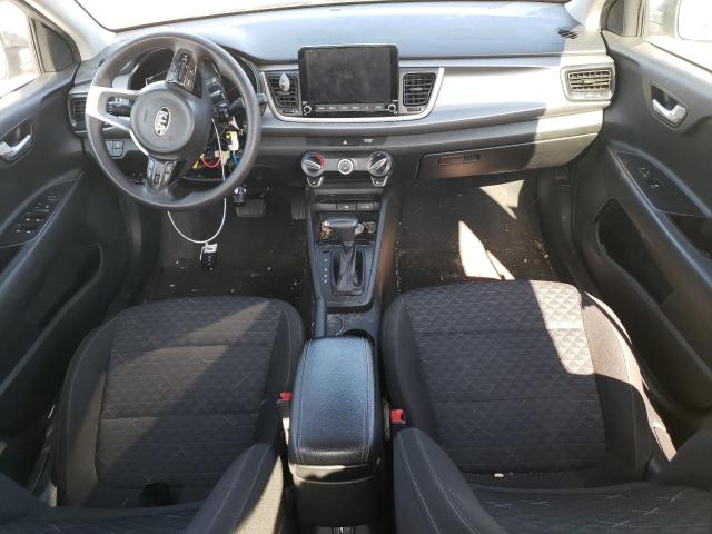 3KPA24AD2ME397506 - 2021 KIA RIO LX GRAY photo 8