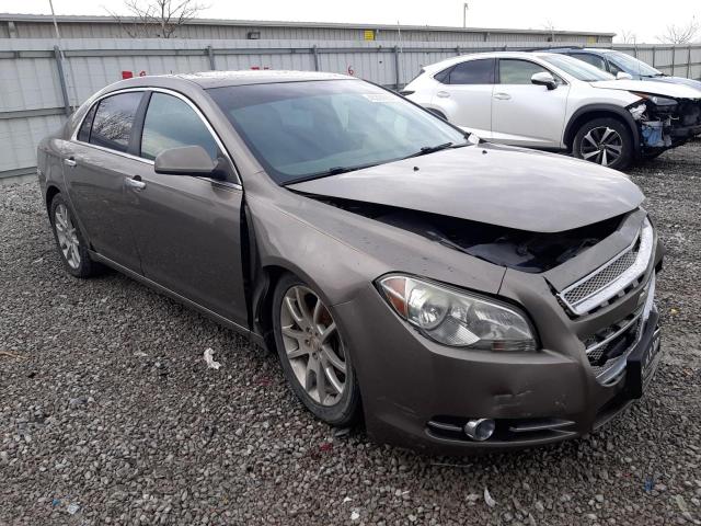 1G1ZE5E72AF213020 - 2010 CHEVROLET MALIBU LTZ ნაცრისფერი ფოტო 4