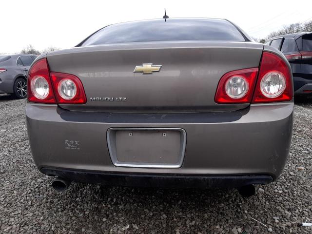1G1ZE5E72AF213020 - 2010 CHEVROLET MALIBU LTZ ნაცრისფერი ფოტო 6