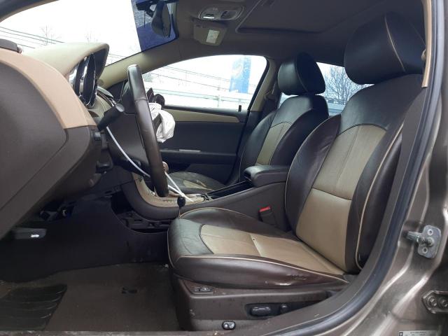 1G1ZE5E72AF213020 - 2010 CHEVROLET MALIBU LTZ ნაცრისფერი ფოტო 7