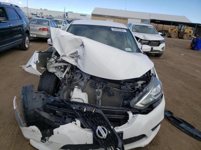 3N1AB7AP4GY318208 - 2016 NISSAN SENTRA S WHITE photo 5