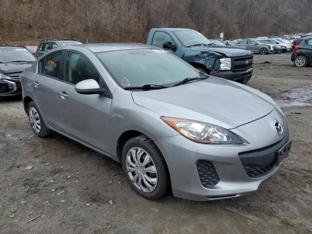 JM1BL1UP4D1782901 - 2013 MAZDA 3 I GRAY photo 4