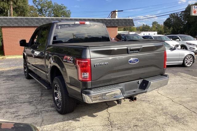 1FTEW1EG4HKC66427 - 2017 FORD F150 SUPERCREW BROWN photo 3