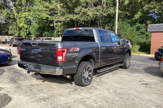 1FTEW1EG4HKC66427 - 2017 FORD F150 SUPERCREW BROWN photo 4