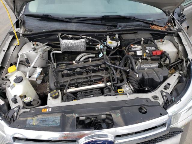 1FAHP35N98W182770 - 2008 FORD FOCUS SE SILVER photo 11