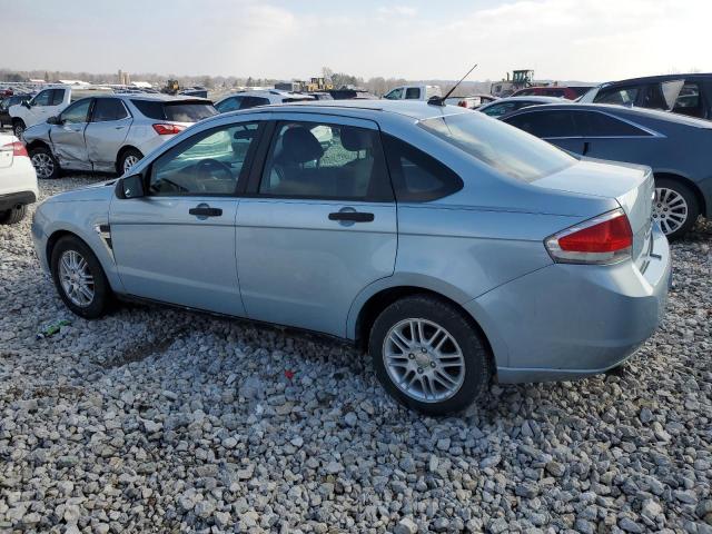 1FAHP35N18W183251 - 2008 FORD FOCUS SE BLUE photo 2