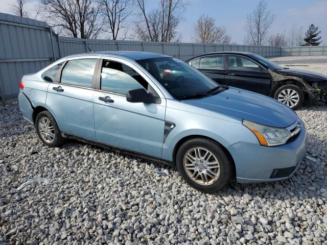 1FAHP35N18W183251 - 2008 FORD FOCUS SE BLUE photo 4