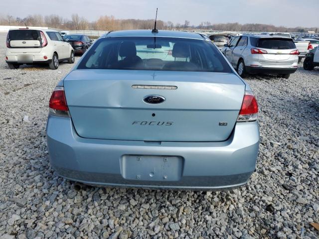 1FAHP35N18W183251 - 2008 FORD FOCUS SE BLUE photo 6