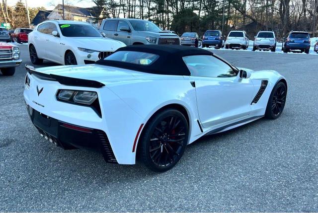 1G1YS3D64H5604980 - 2017 CHEVROLET CORVETTE Z06 2LZ WHITE photo 4