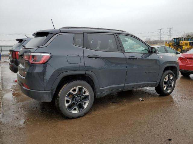 3C4NJDDBXJT143449 - 2018 JEEP COMPASS TRAILHAWK GRAY photo 3