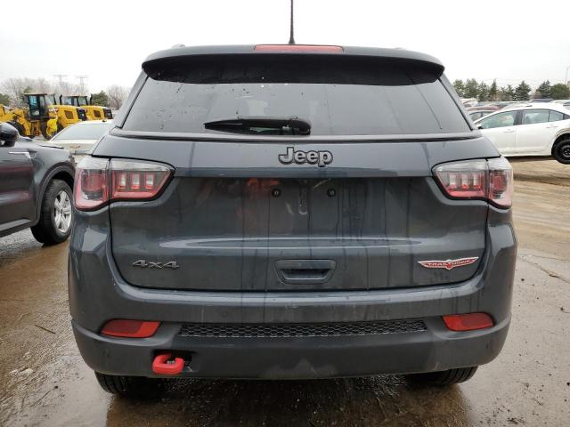 3C4NJDDBXJT143449 - 2018 JEEP COMPASS TRAILHAWK GRAY photo 6