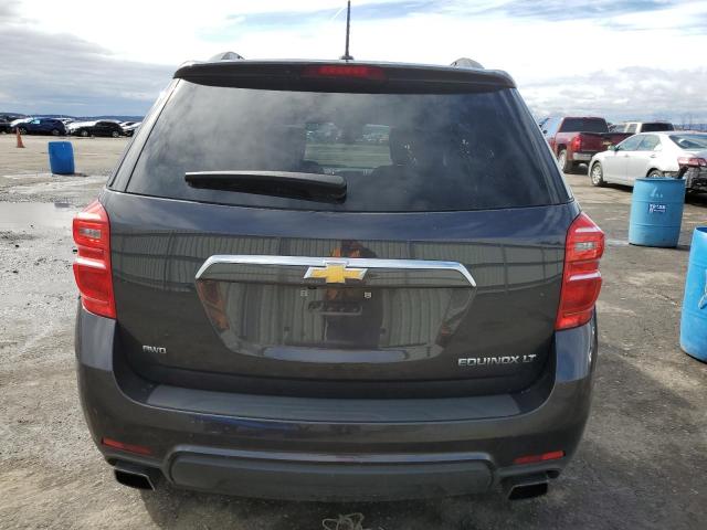 2GNFLFE38G6168727 - 2016 CHEVROLET EQUINOX LT GRAY photo 6