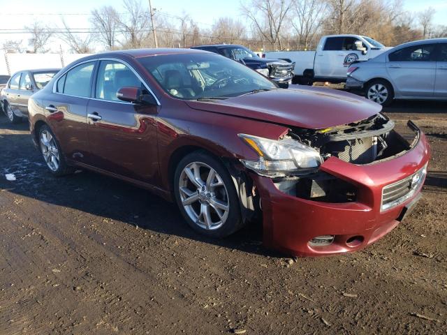 1N4AA5AP4CC849003 - 2012 NISSAN MAXIMA S BURGUNDY photo 4