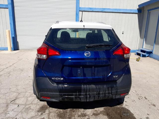 3N1CP5CU7JL528145 - 2018 NISSAN KICKS S BLUE photo 6