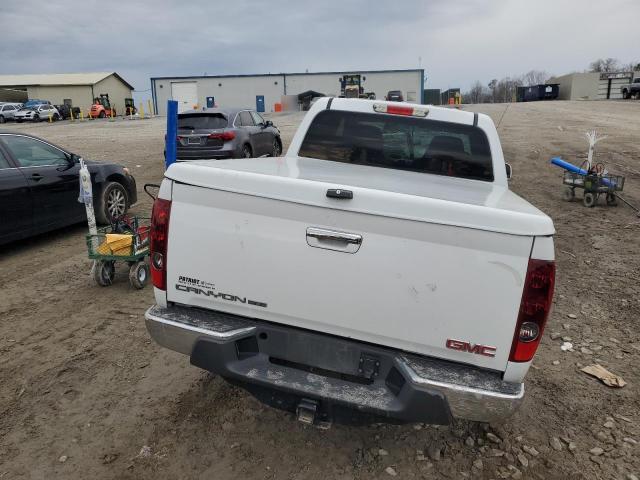 1GTH6MFE7C8141715 - 2012 GMC CANYON SLE WHITE photo 6