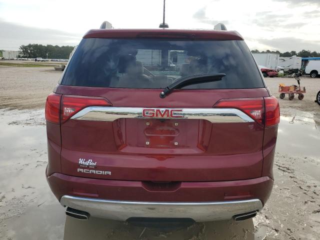 1GKKNPLSXHZ251507 - 2017 GMC ACADIA DENALI RED photo 6