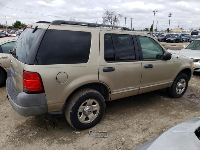 1FMZU62K73ZA47065 - 2003 FORD EXPLORER XLS GOLD photo 3