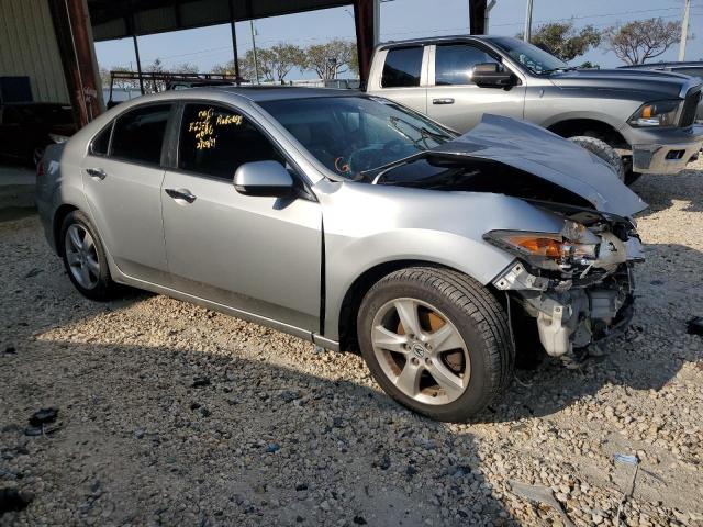 JH4CU2F63AC034862 - 2010 ACURA TSX GRAY photo 4