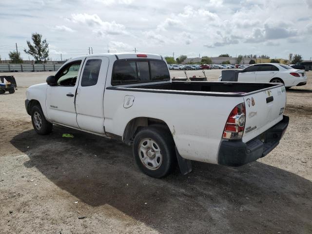 5TFTX4CN5BX007933 - 2011 TOYOTA TACOMA ACCESS CAB WHITE photo 2