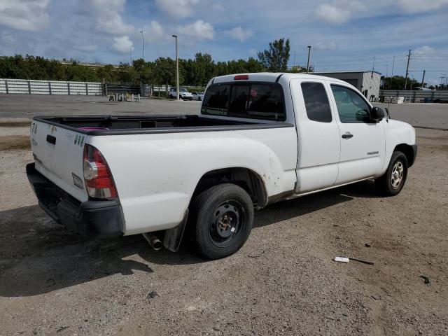 5TFTX4CN5BX007933 - 2011 TOYOTA TACOMA ACCESS CAB WHITE photo 3