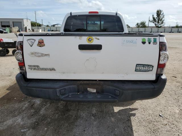 5TFTX4CN5BX007933 - 2011 TOYOTA TACOMA ACCESS CAB WHITE photo 6